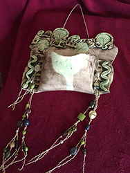 Pottery and bead designs by Lorraine Spaziani